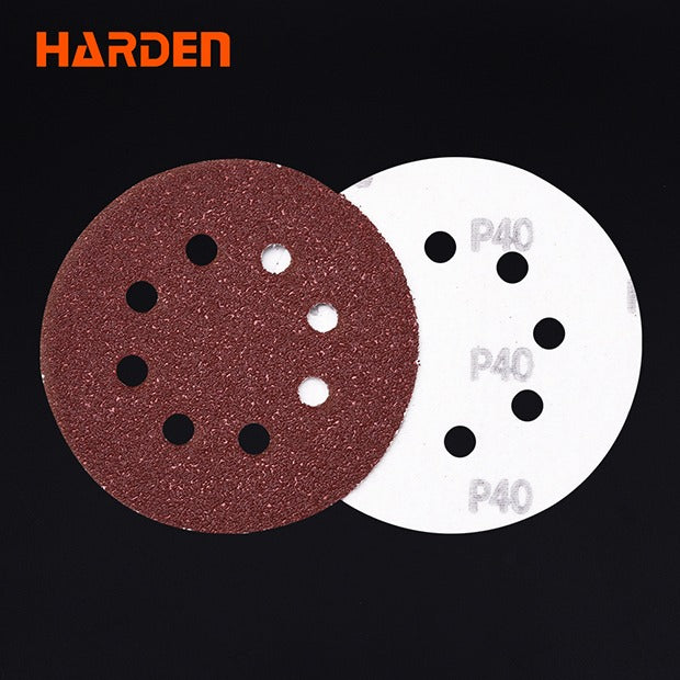 10 PACK SANDING DISC WITH VELCRO 80 GRIT