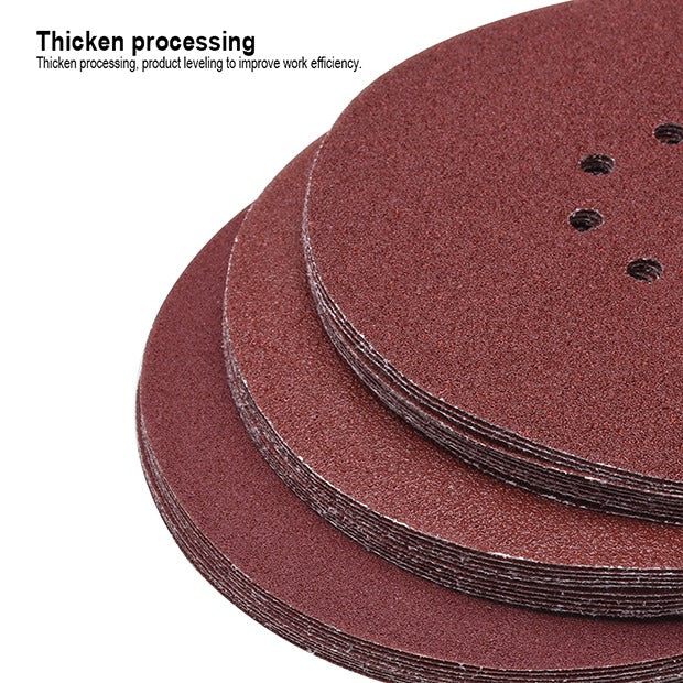 10 PCS SANDING DISC WITH VELCRO 40 GRIT