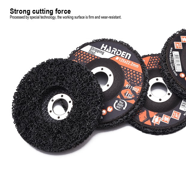 125 MM STRIP DISC WITH FIBREGLASS BACKING