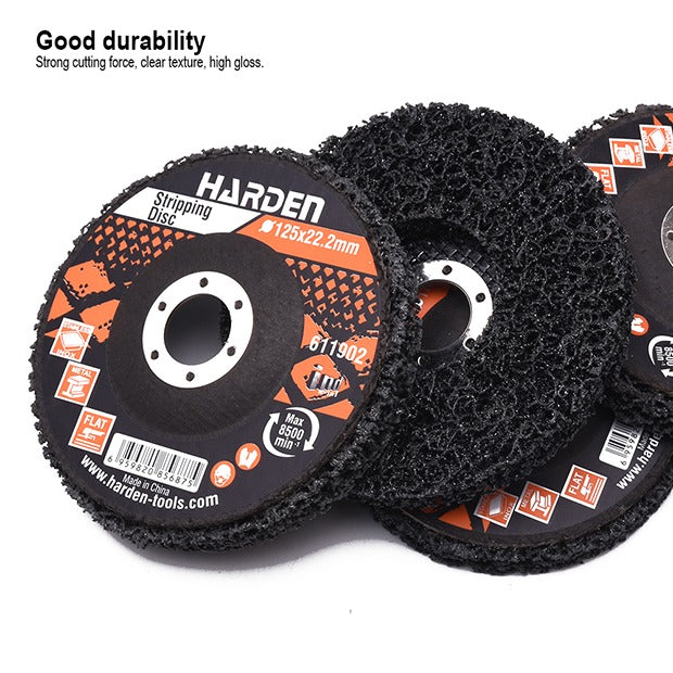 125 MM STRIP DISC WITH FIBREGLASS BACKING