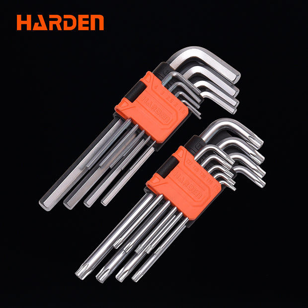 18 PC LONG HEX & TORX KEY SET