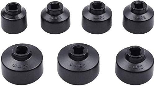 7 PC LOW PROFILE OIL FILTER SOCKET SET 24-38  FOR BMW & VW