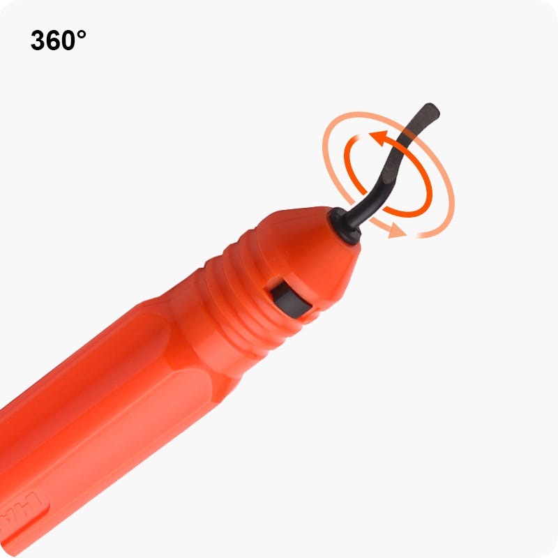 2 PC EDGE CUTTER DEBURRING TOOL