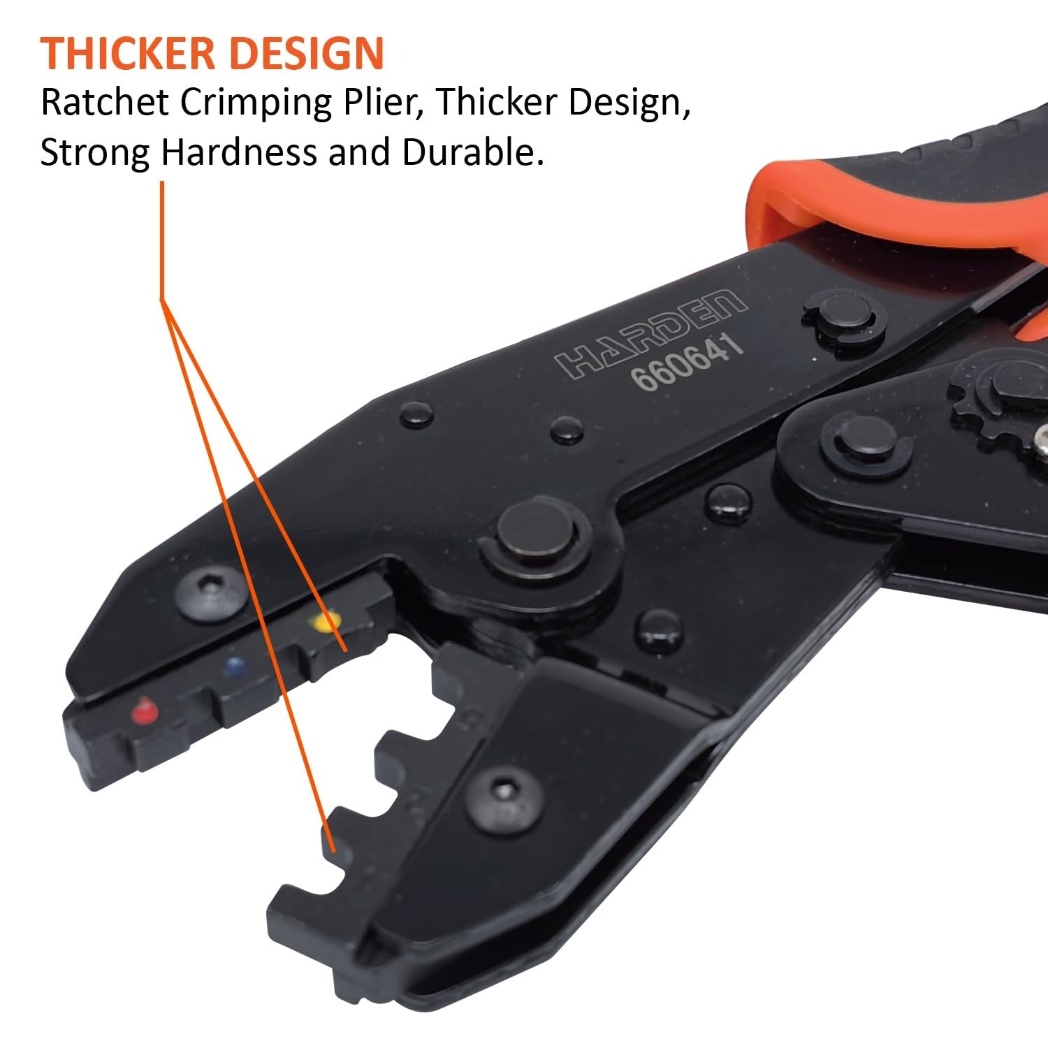 215 MM RATCHET TYPE MODULAR CRIMPING PLIER