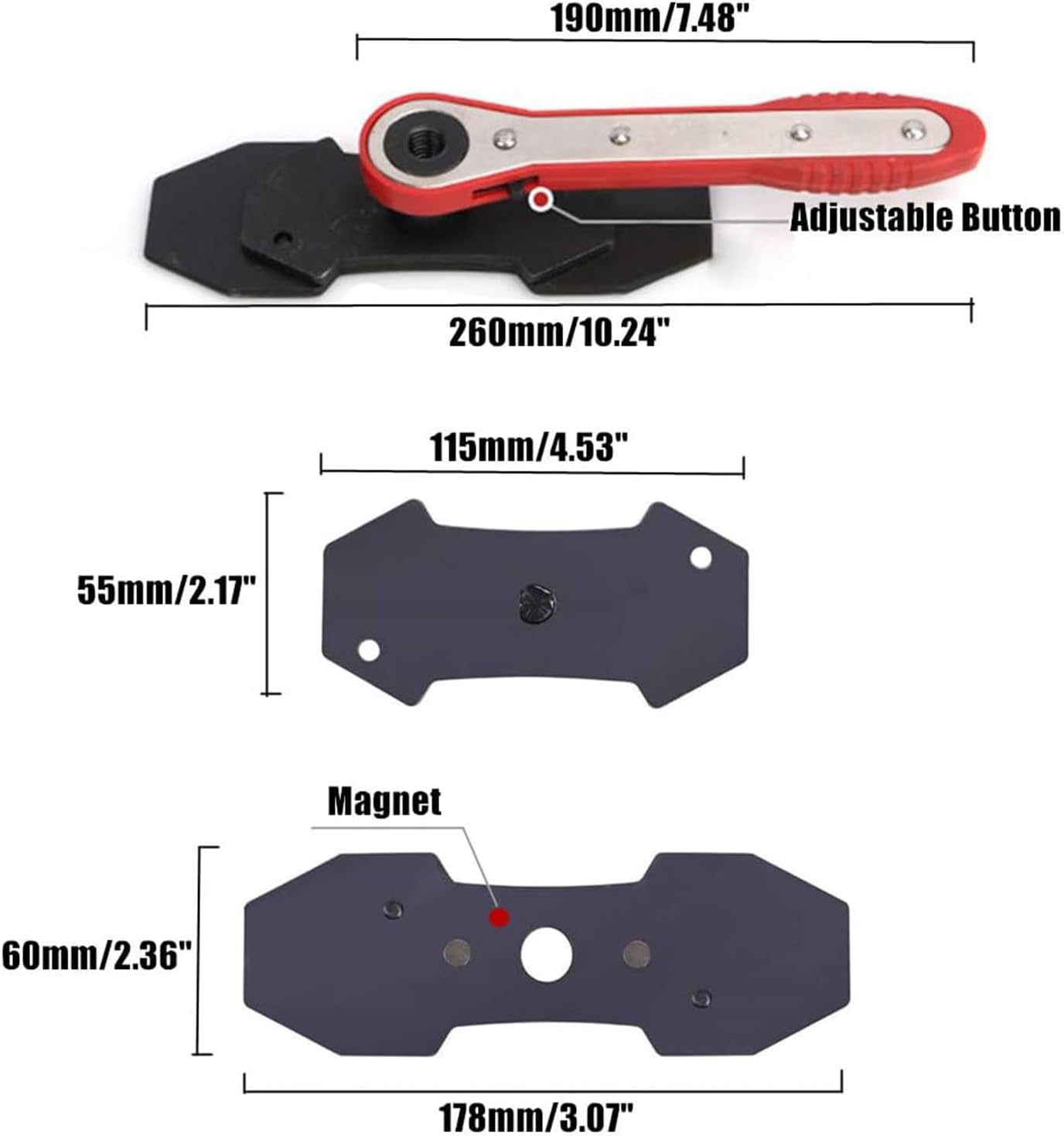 BRAKE CALIPER RATCHET TOOL FOR DISC BRAKES