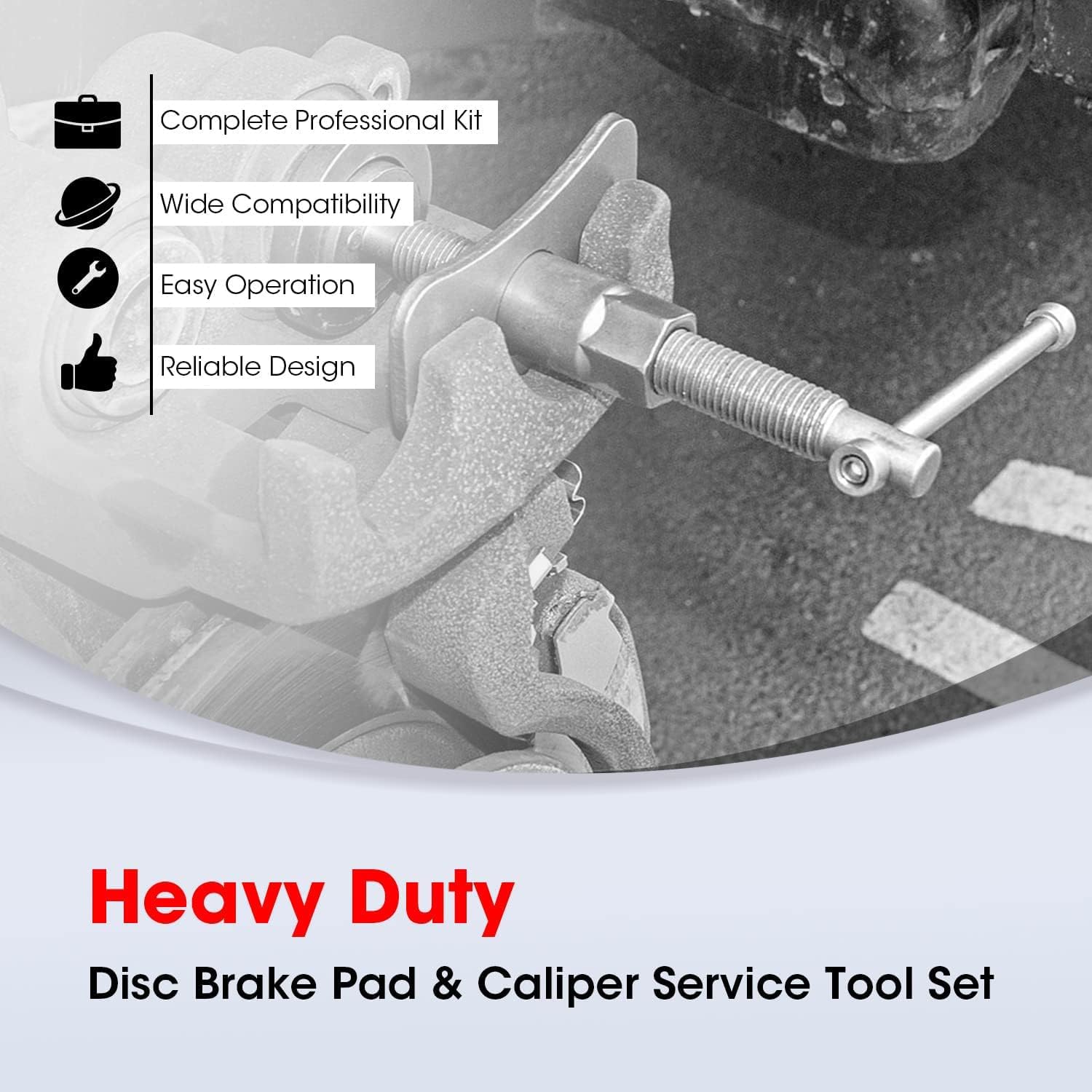 23 PCS DISC BRAKE CALIPER REWIND TOOL KIT