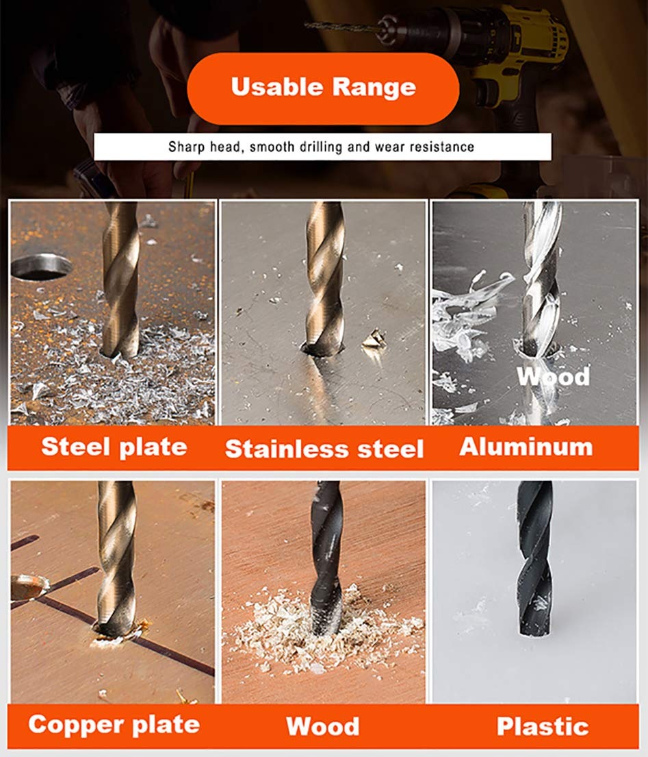 13 PC Metric Drill Bit set