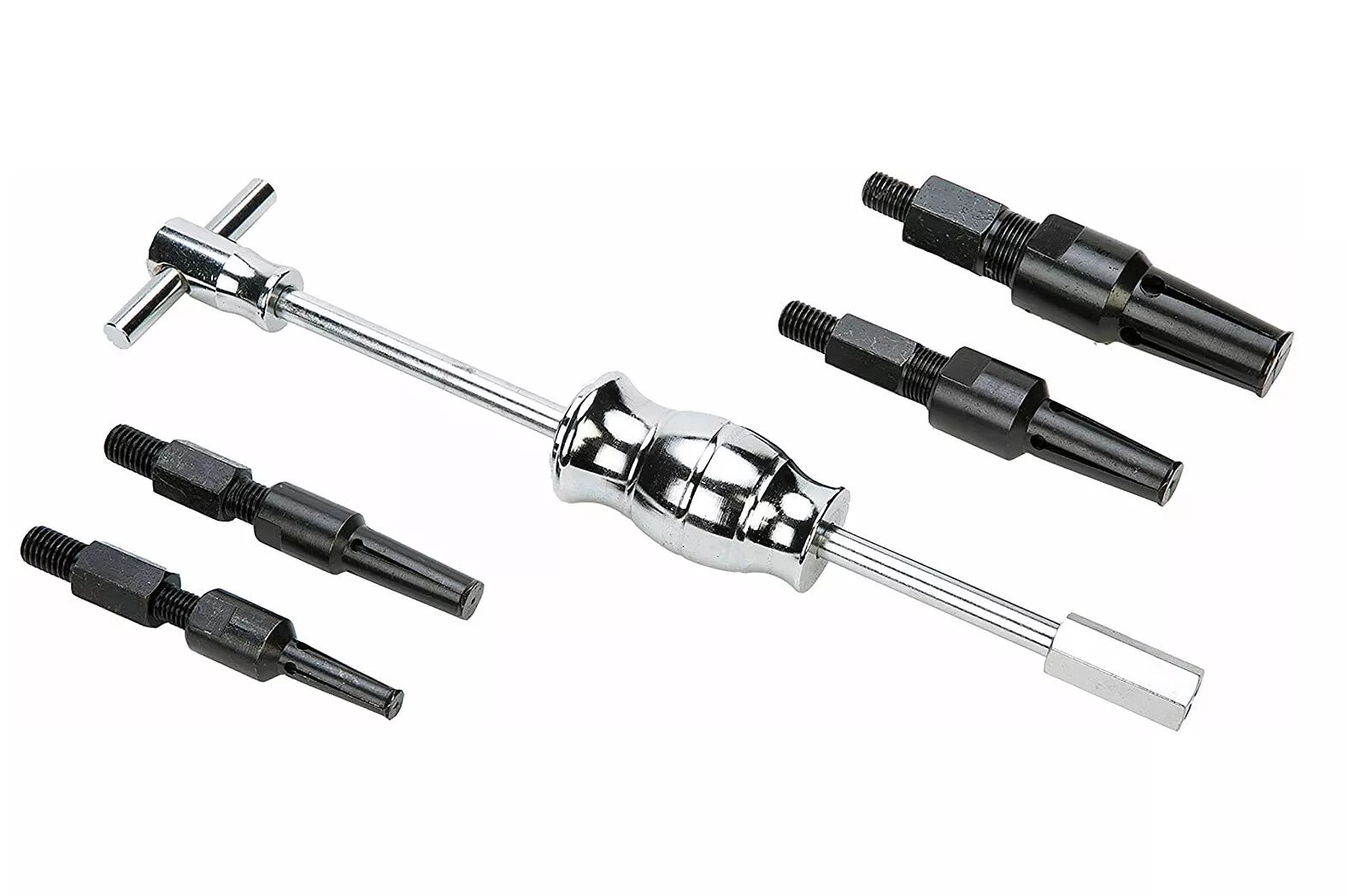 5PC BLIND 11-32MM INTERNAL BEARING PULLER EXTRACTOR SLIDE HAMMER SPLIT COLLET
