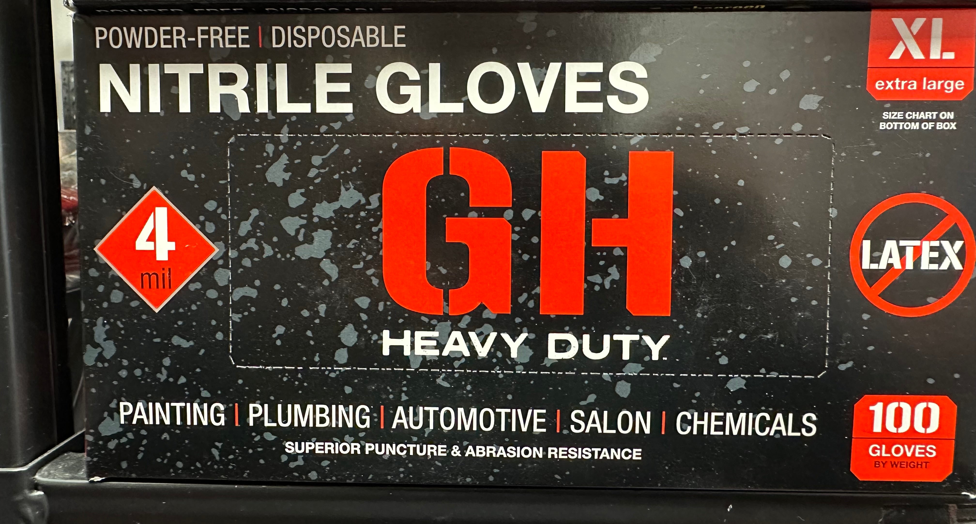 NITRILE DISPOSABLE GLOVES L & XL (One Carton)