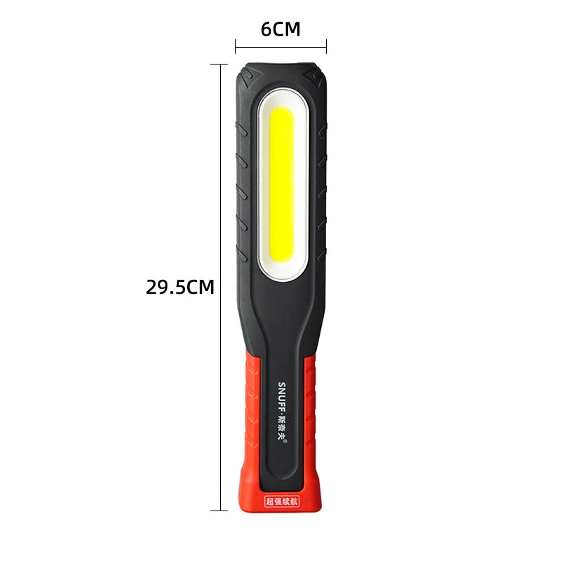 WORKLIGHT 6000 mAh LED TORCH RECHARGABLE SWIVEL & MAGNETIC 5 MODES
