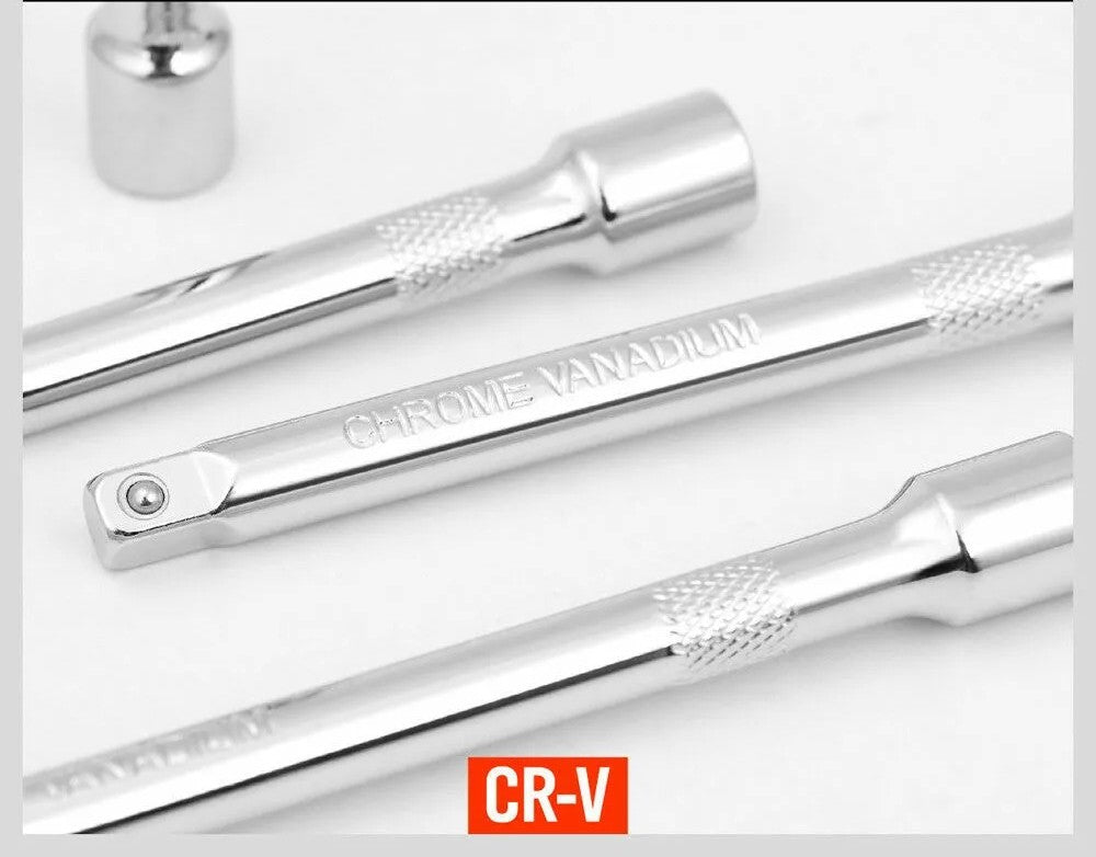CHROME EXTENSION BAR 1/2" DRIVE