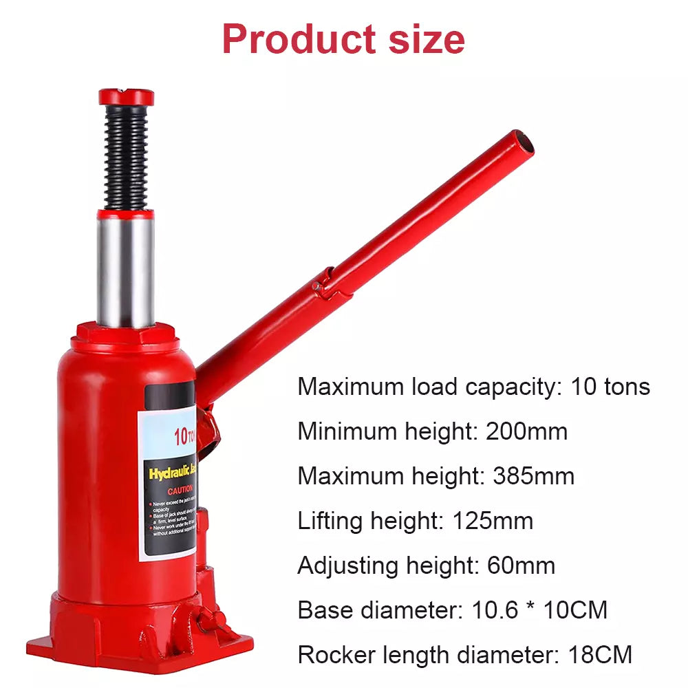 10 TON HYDRAULIC BOTTLE JACK
