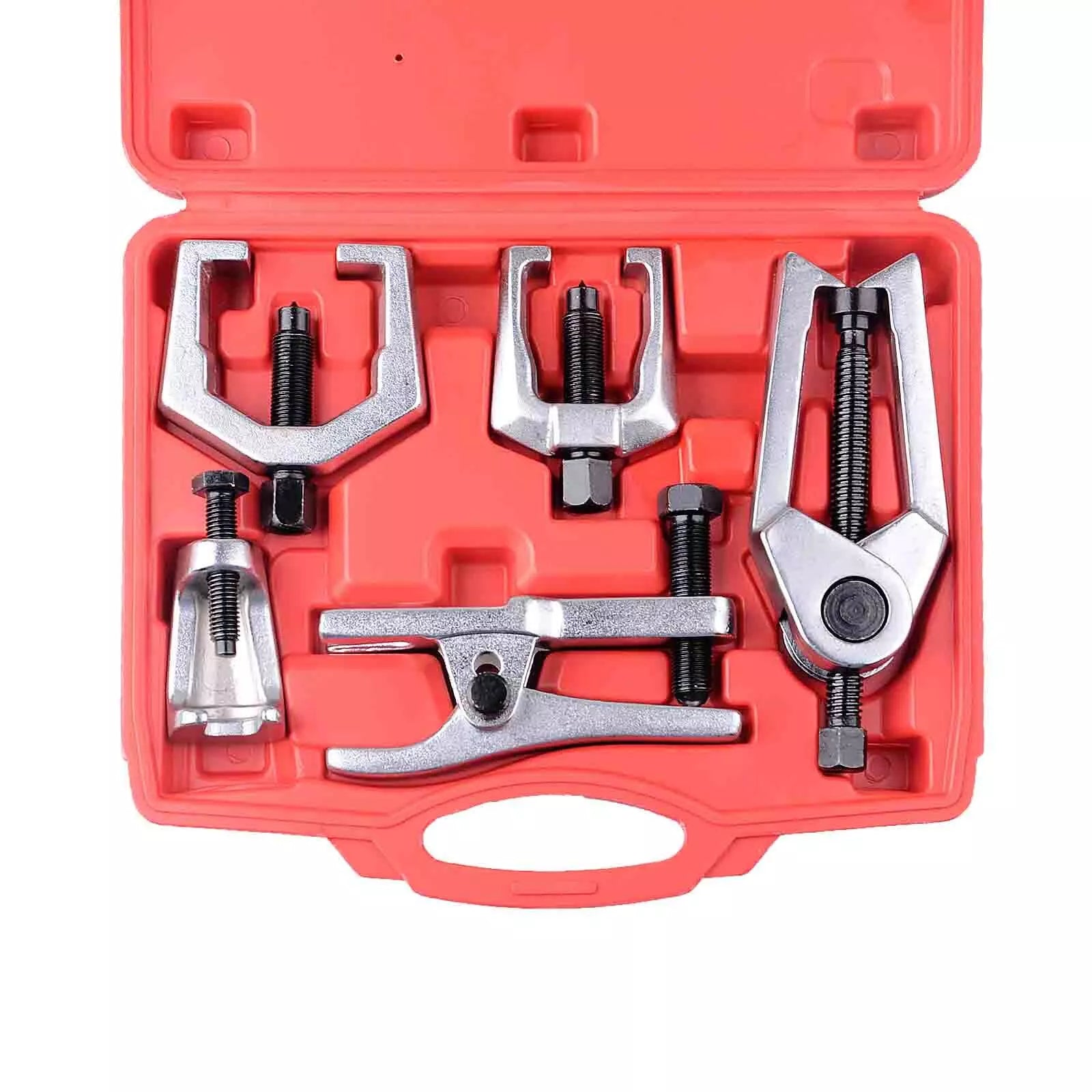 5 PC FRONT END SERVICE TOOL KIT BALL JOINT REMOVAL TOOL KIT