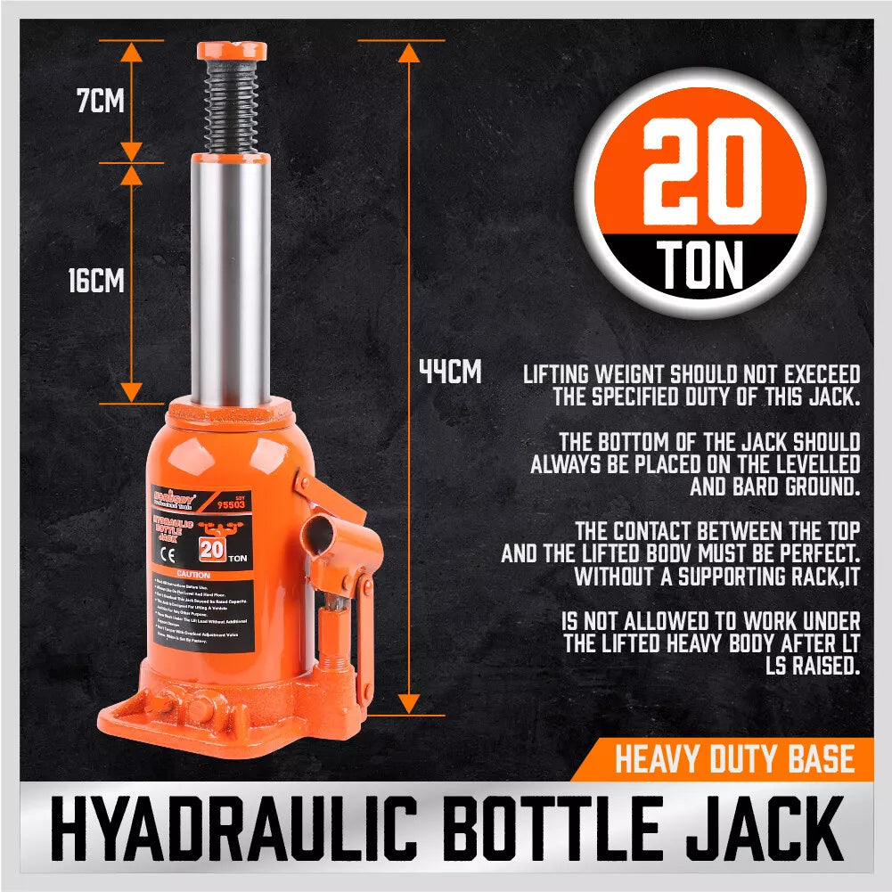 20 TON HYDRAULIC BOTTLE JACK