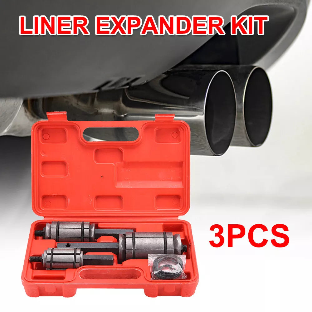 3 PC EXHAUST PIPE EXPANDER AND REPAIR KIT